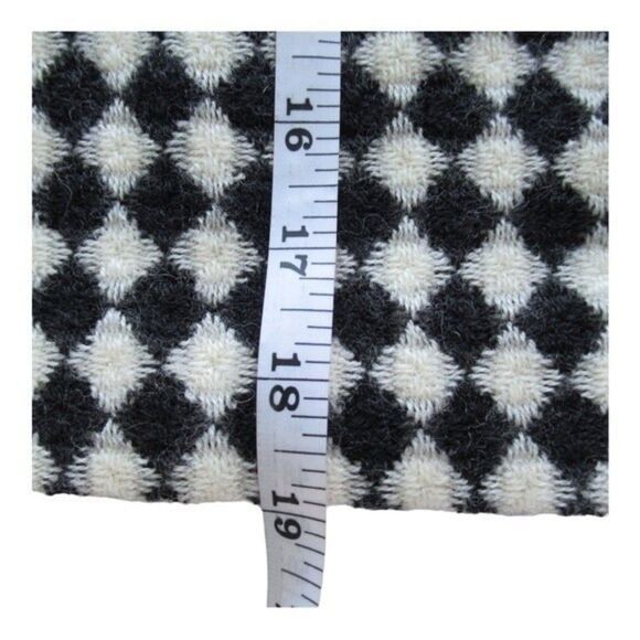 Georgiou Studio Vintage Harlequin Check High Waisted Skirt - Picture 7 of 9